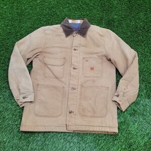 Vintage Big-Ben Chore Field Jacket S/M 21x29 Baggy Faded USA